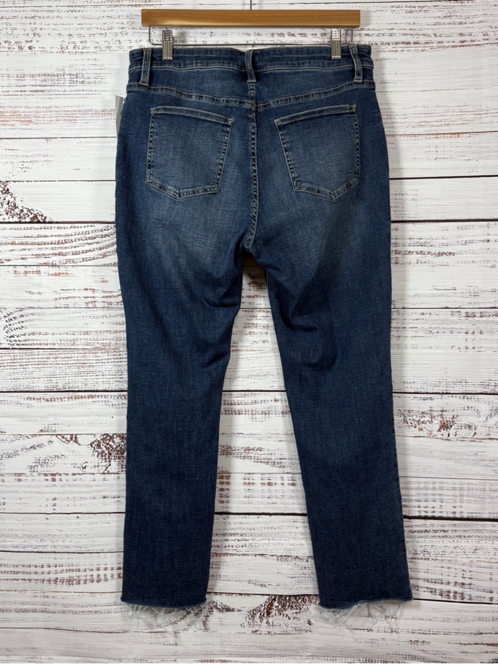 Pistola Alana Blue Crop Straight Leg Jeans - Picture 7 of 16